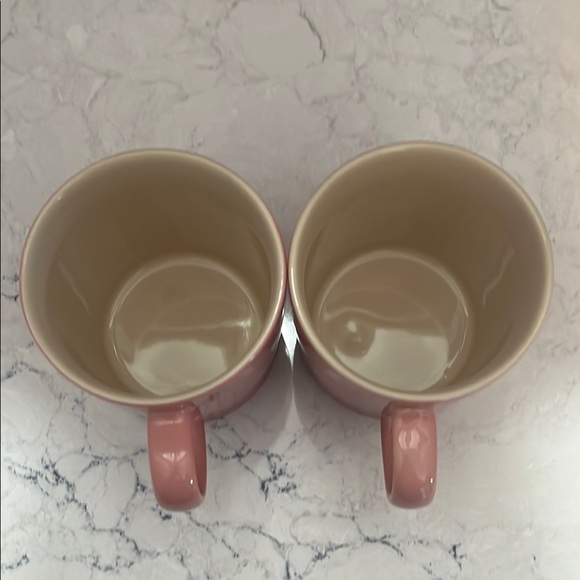 Le Creuset Rose Quartz Mugs Set - Picture 2 of 4